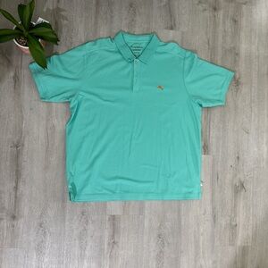 Tommy Bahama Blue Polo Shirt Classic Style